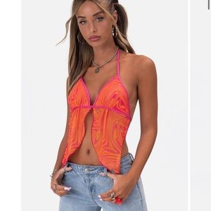 NEW Adika Beatz Backless Halter Top